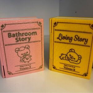 Rilakkuma and Korilakkuma Storybook Decor Set